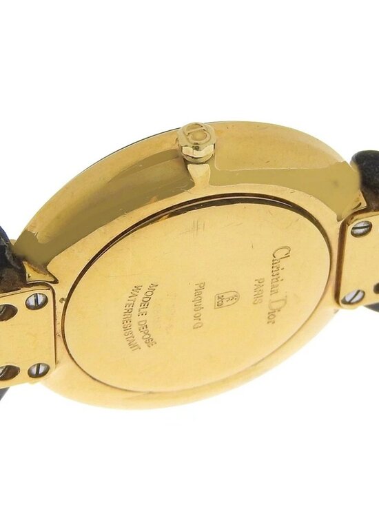 Dior Bakira Watches 47 153-2 blackDial Stainless Steel/leather Quartz Anal... main image 5